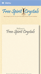 Mobile Screenshot of freespiritcrystals.com